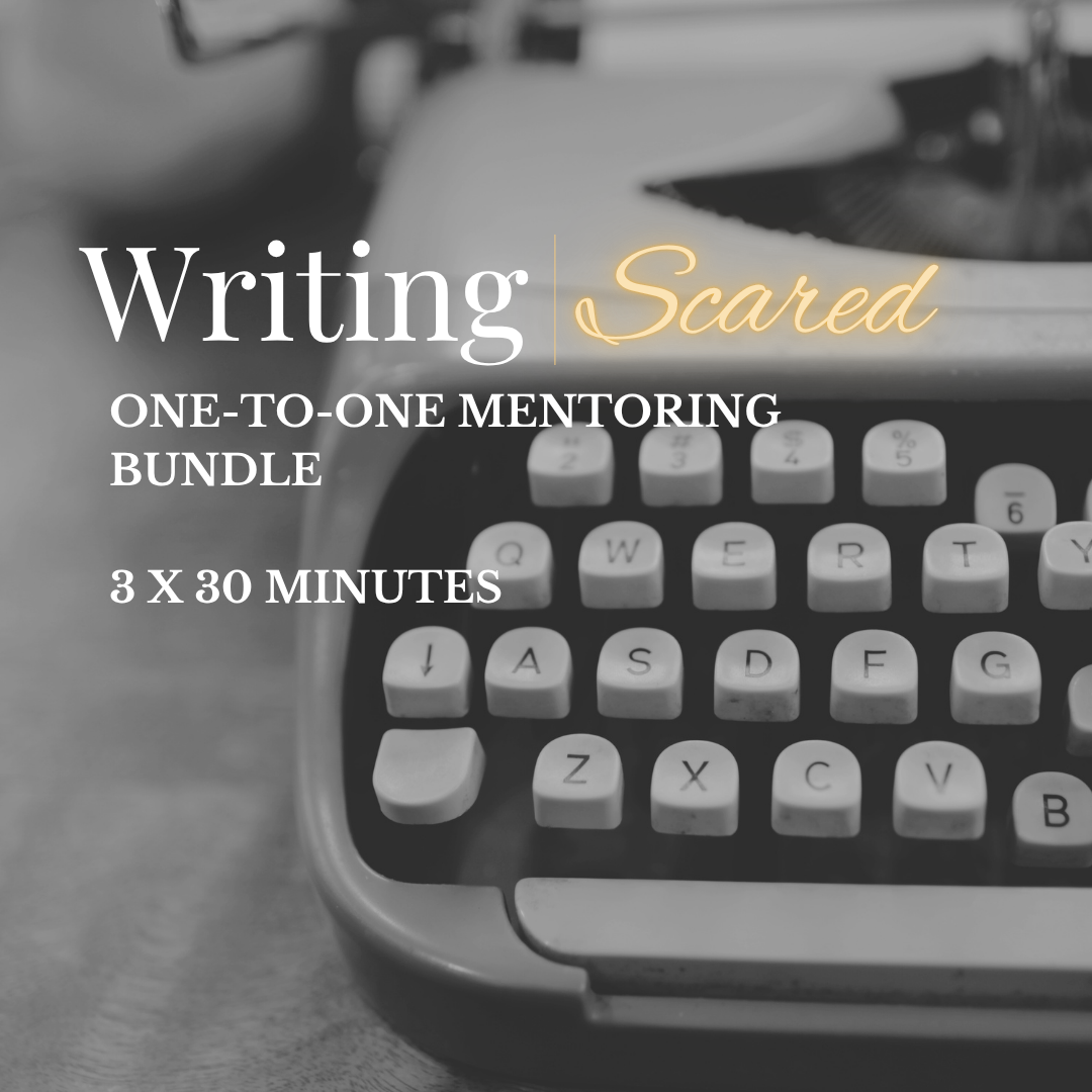 Writing Scared:  3 x 30 minute Mentoring Bundle
